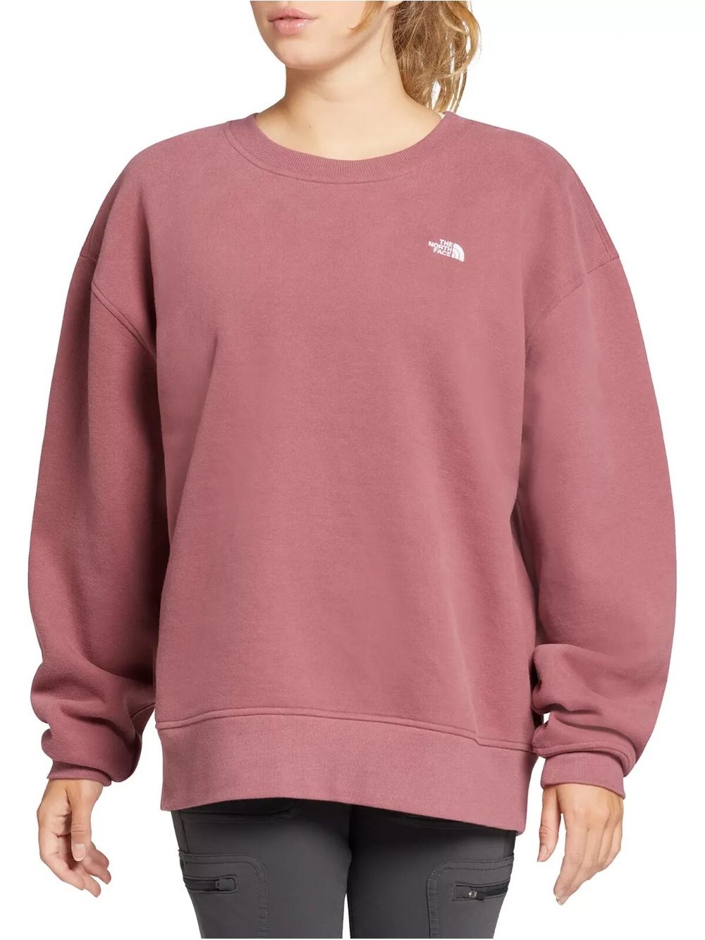The North Face Wild Ginger Purple City Standard Crew Sweatshirt Womens Size XXL